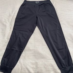 Healing Hands Jogger Scrubs 6 Pocket Tara Scrub Pant 9233 Purple Label. Pewter.